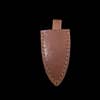Custom Handmade Damascus Hunting Double Edge Knife With Pakka Wood Handle - Image 2