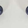 Tahitian  black pearl earrings