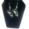 Cat Drop Dangle Earrings