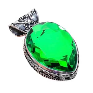 Chrome Diopside Pendant