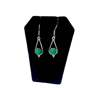 Malachite  Earrings