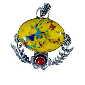 Mosaic Jasper Gemstone Pendants