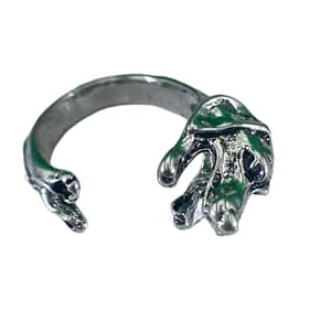 Cute Dog Adjustable Ring